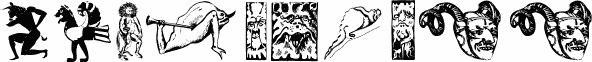 Preview of the IdolsThree font
