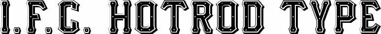 I.F.C. HOTROD TYPE