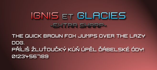 Ignis et Glacies Czcionka