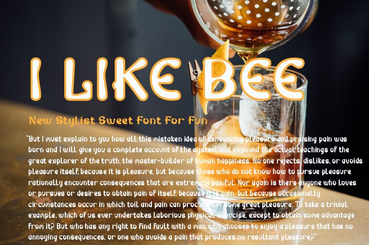 I Like Bee Czcionka