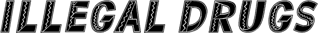 Illegal Drugs Italic フォント