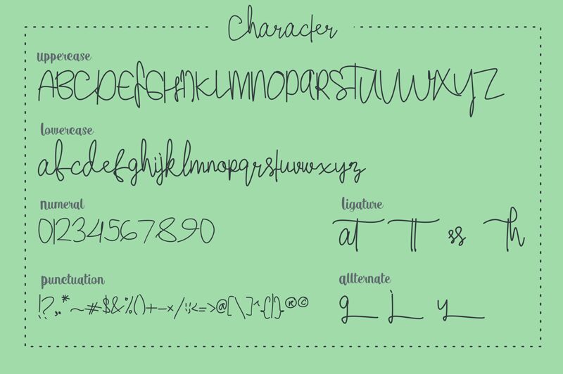 I miss you but i hate you Czcionka