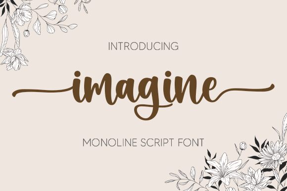 Imagine Czcionka