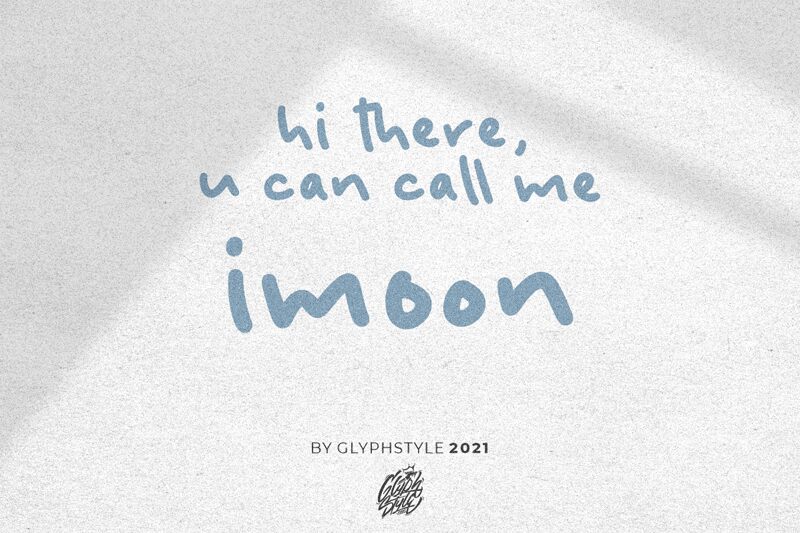 Imoon Schriftart