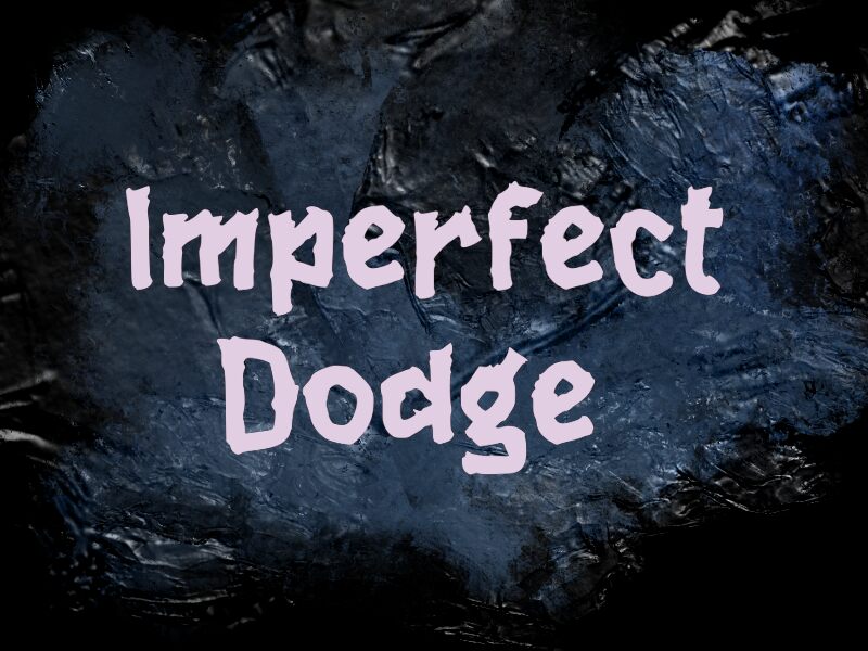 Imperfect Dodge — Font presentation