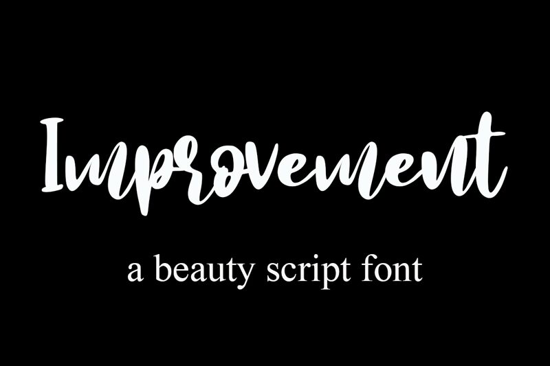 Improvement Carattere