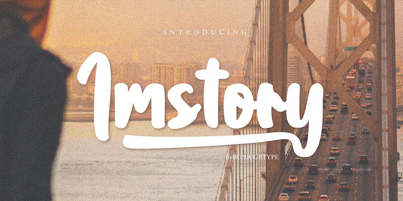 Imstory Schriftart