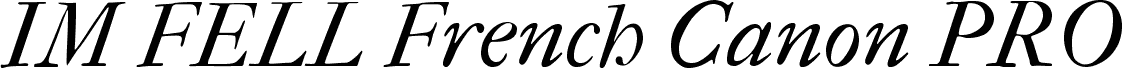 IM_FELL_French_Canon_PRO_Italic