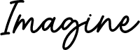 Imagineフォントのプレビュー