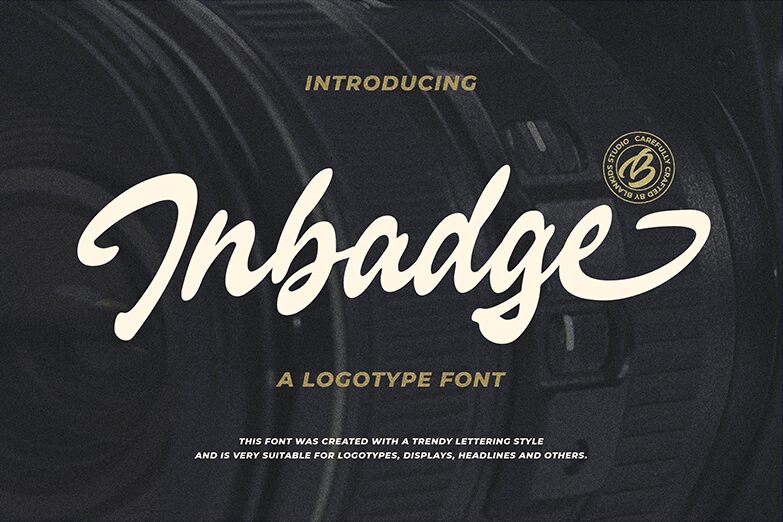 Inbadge Schriftart