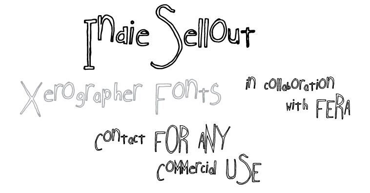 IndieSellout Carattere