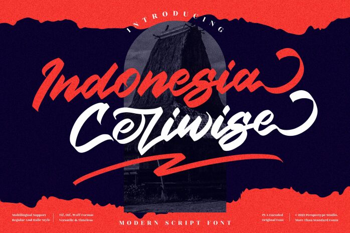 Indonesia Ceriwise Czcionka
