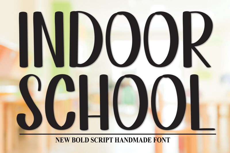 Indoor School Czcionka