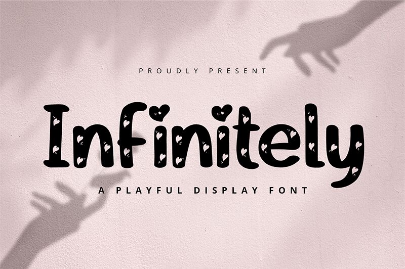 Infinitely Schriftart