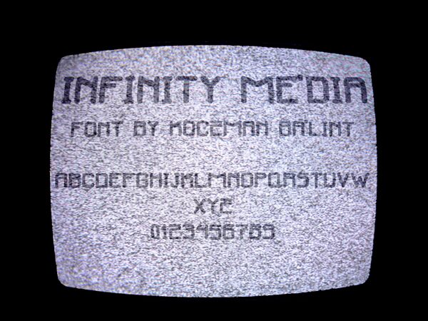 Infinity Media Czcionka