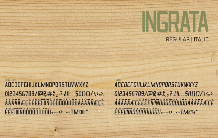 Ingrata Font
