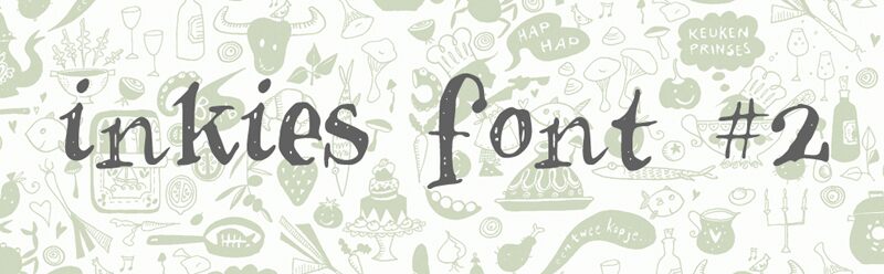Inkies2 Czcionka