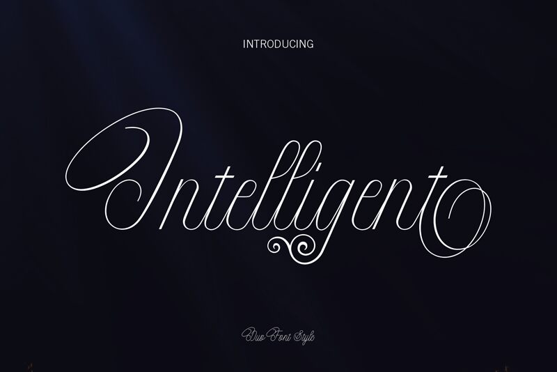 Intelligent Schriftart