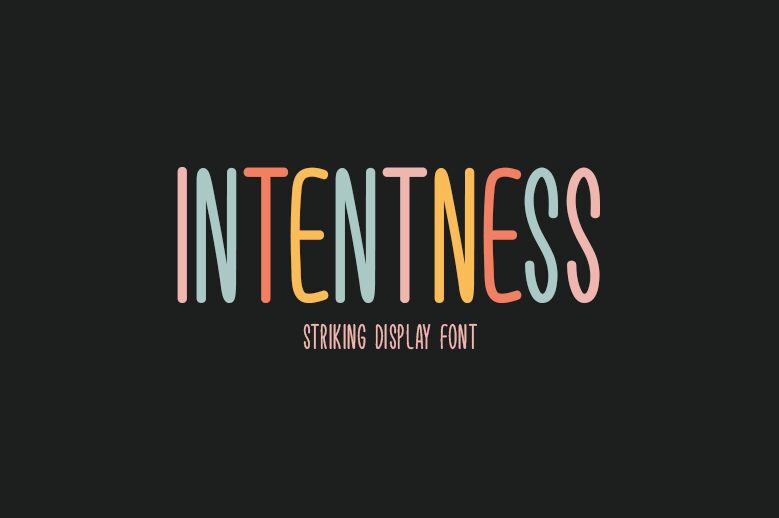 Intentness Schriftart
