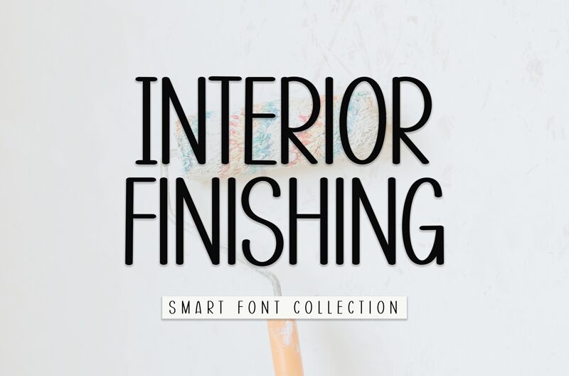 Interior Finishing 字体