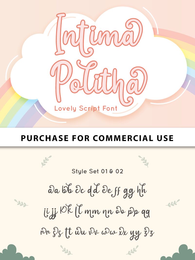 Intima Politha Czcionka