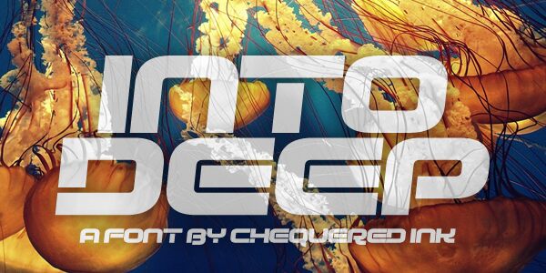 Into Deep Schriftart