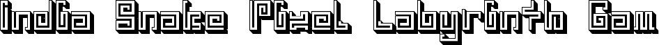 IndiaSnakePixelLabyrinthGam-d