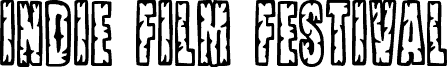 Indie Film Festival 字体