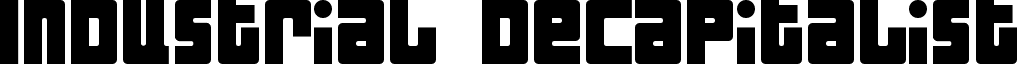 Industrial Decapitalist