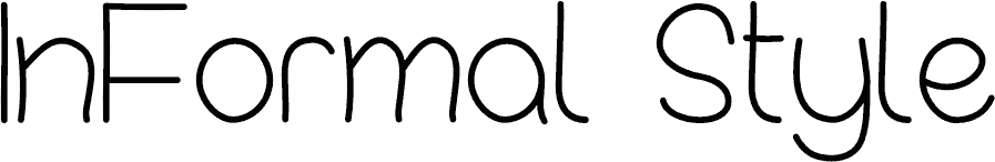 InFormal Style Thin font | Fonts2u.com