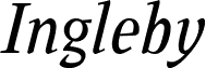 Ingleby Italic Italic