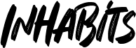 Inhabits