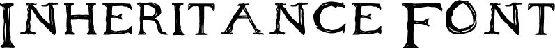 Anteprima del carattere Inheritance Font