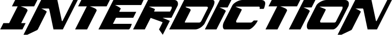 Interdiction Condensed Italic