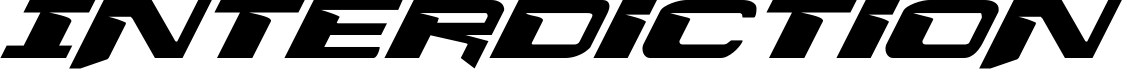 Interdiction Expanded Italic