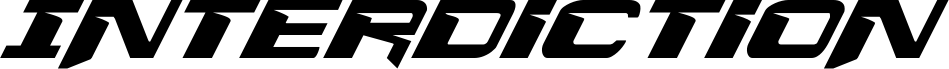 Interdiction Italic