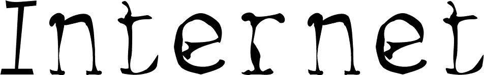 Internet font | Fonts2u.com
