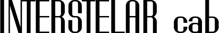 INTERSTELAR cab DEMO