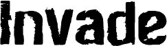 Invade 字体预览