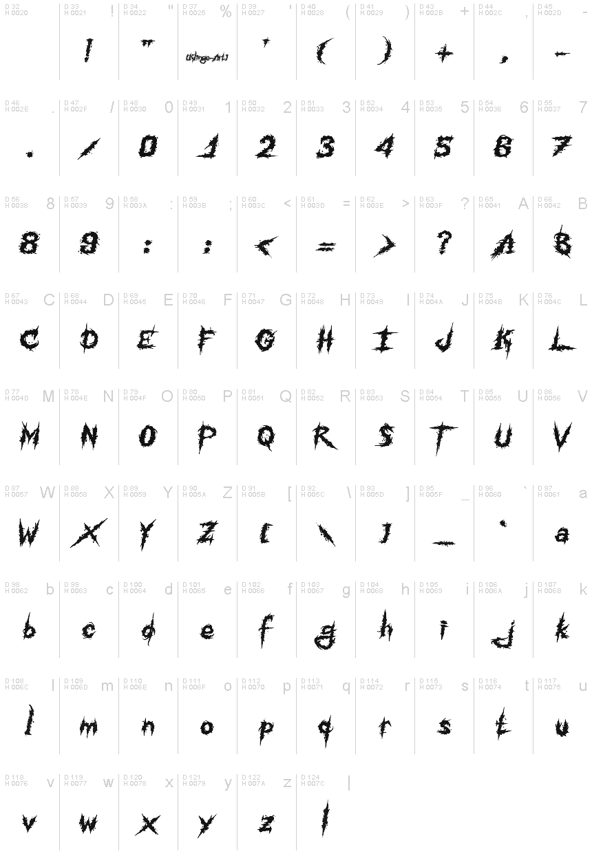 Ink Noise font | Fonts2u.com