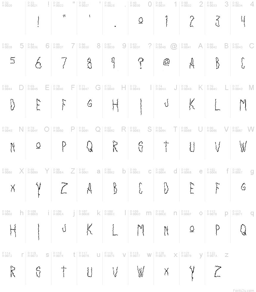 Insanity-Regular font