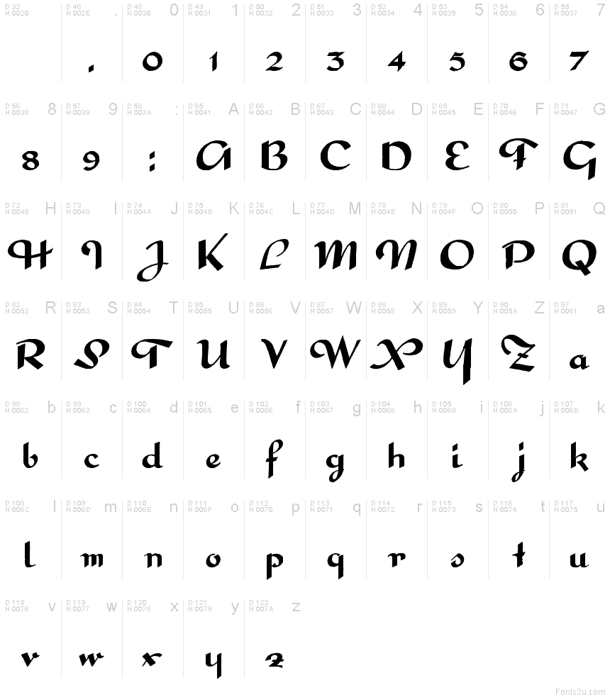 Interdite Script font | Fonts2u.com