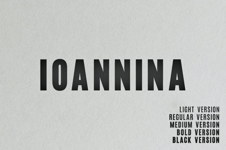 Ioannina Schriftart