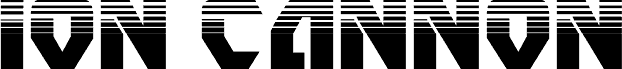 Ion Cannon Halftone الخط