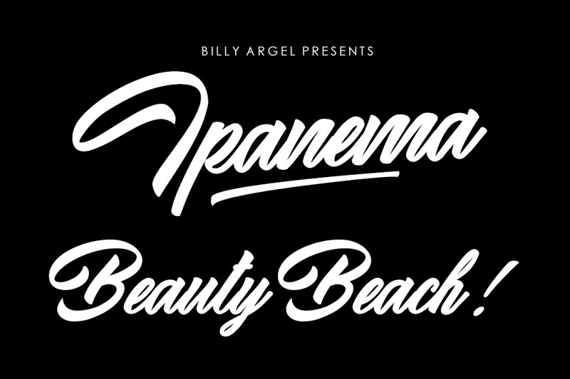 Ipanema Schriftart