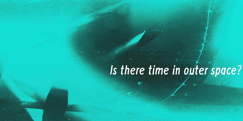 Is there time in outer space? Czcionka