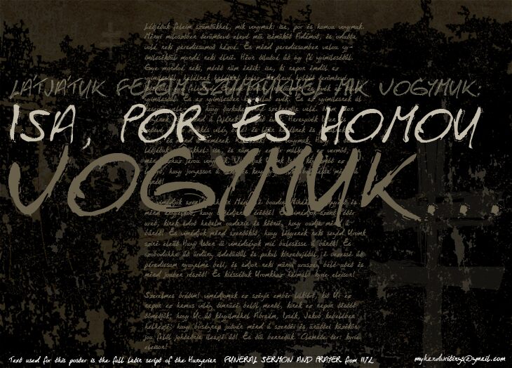 Isa Por Es Homou Schriftart