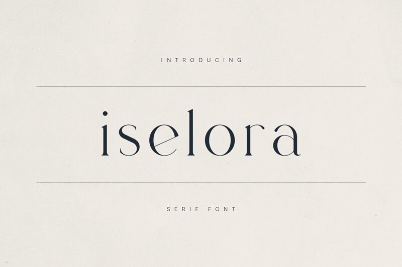 Iselora Font