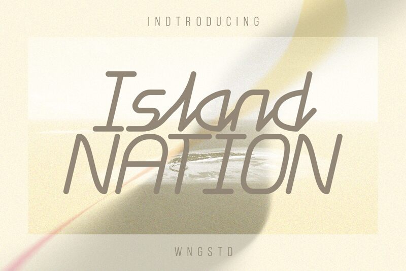 Island Nation الخط 
