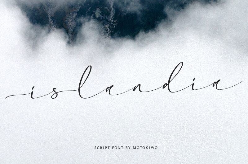 Islandia Schriftart